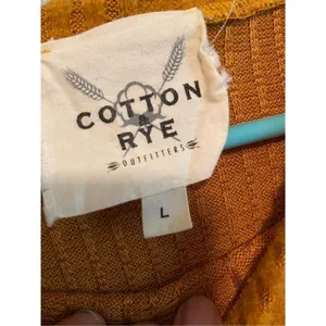Cotton Rye Outfitters Long Sleeve Crew Neck Bell Sleeve Sweater Size Large thumbnail 4