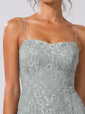 LULU's Prom Wedding Bridesmaid Tiered Lace Floral Ruffles Boho Maxi thumbnail 3