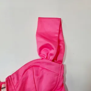 Superdown Coralia Bustier Top in Pink thumbnail 6
