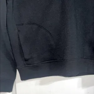 Reebok Black Quarter-Zip Sweatshirt with Mock‎ Neck thumbnail 4
