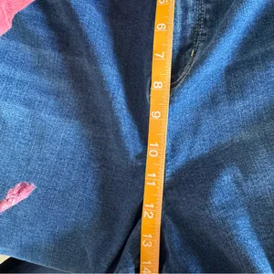 Abercrombie & Fitch curve love high rise flare jeans NWOT plus size 24 short thumbnail 10