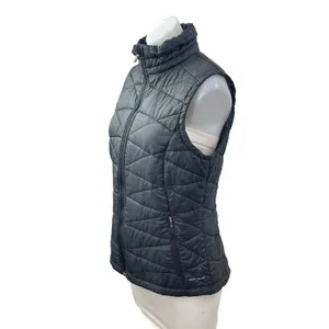 Columbia Omni-Heat Women's Black Sleeveless Puffer Quilted Vest Coat Jacket Sz M thumbnail 2