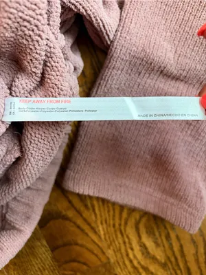 Free People FP Beach Bino Pullover Sweater Mauve Pink/ Dusty Rose Cozy S thumbnail 7