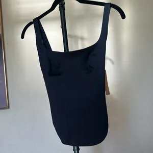 NWT Skims Bonded‎ corset group long corset onyx size XS black thumbnail 5