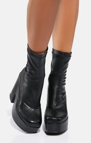 Heel Platform Boots thumbnail 8