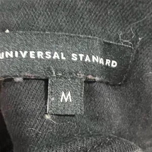 Universal Standard Women's Black Denim Overalls Size M thumbnail 6