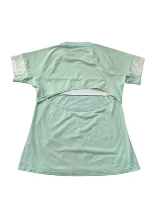 ASICS Women’s Mint Green Jersey Short Sleeve Top Size Large thumbnail 7