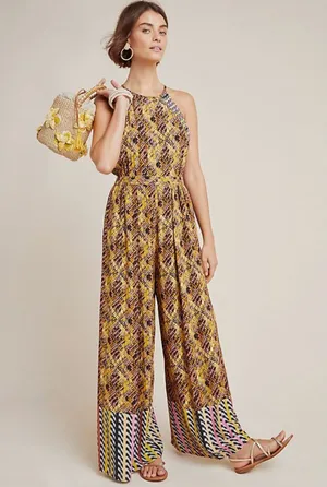Anthropologie blank London jumpsuit thumbnail 1