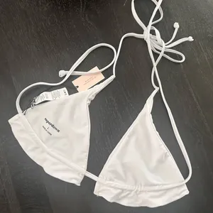 Superdown Anneke Swim‎ Bikini Top in White Sz L thumbnail 2