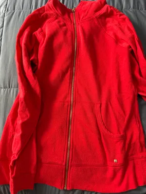 Victoria's Secret Sequin Wing Angel Sweatshirt zip-up thumbnail 2