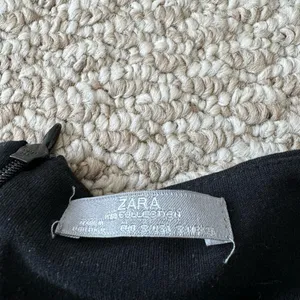 Zara Black and White Cocktail Dress thumbnail 8