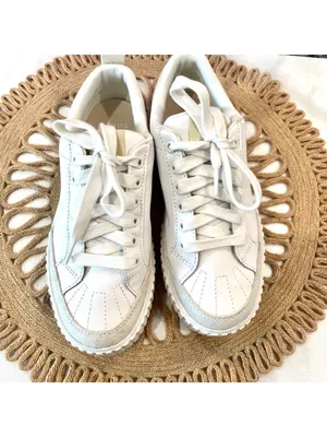 Sorel Ona Ave Low Sneakers Size 6.5 Sea Salt Bleached Ceramic Waterproof thumbnail 3