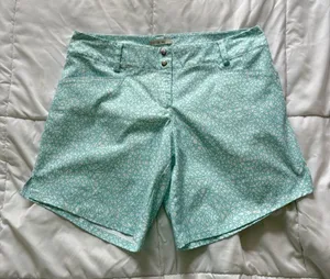 Adidas Golf Shorts Womens Size 6 Active‎ Performance Flat Front Chino Outdoor thumbnail 1