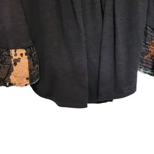 We The Free People Kimono Sleeves Colorblock Pullover Casual Blouse Top Medium thumbnail 5