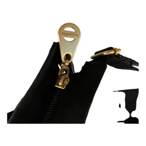 Bagatelle Black Nylon Backpack with Gold-Tone Hardware thumbnail 6