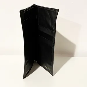 Christian Dior Black‎ Soft Leather Made in Italy Multi Card Slot Card Holder thumbnail 3