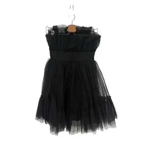 Katie May Ellee Tulle Mini Dress Black Strapless Fit & Flare Party Size‎ Small thumbnail 6