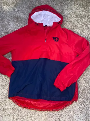 Dayton Flyers Wind Breaker Red Size M thumbnail 1