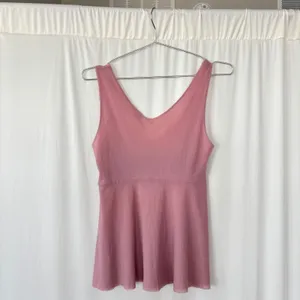 2000s Vintage Sweet Pea by Stacy Frati Pink Mesh Tie Front Babydoll Top Medium thumbnail 3