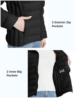 Packable Puffer Jacket Windproof Lightweight thumbnail 11