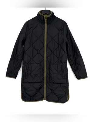 TREAD & SUPPLY Nixie Jacket Reversible Olive Green Black S thumbnail 10