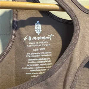 Free People Movement Every Single Time Runsie Size XS small taupe brown thumbnail 8