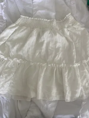 Shein White Skirt thumbnail 1