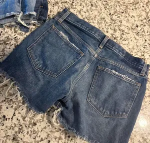 Abercrombie boyfriend denim shorts thumbnail 3