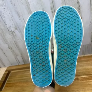 VANS Authentic Women's‎ Size 7 Light Blue/White Low Top Lace Up Skate Shoes thumbnail 7