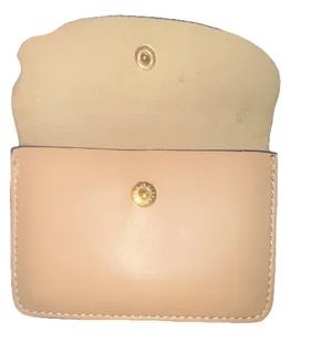 Beige Card Holder Wallet Tan thumbnail 4