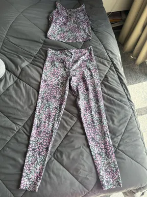 Sage Collective Leggings and Sports Bra Set thumbnail 1
