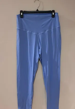 Aerie Offline High Waisted Blue Leggings Size XL thumbnail 1