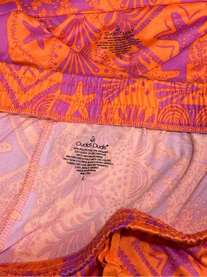 Cuddl Duds Cozy Tank Top Shorts Pajama NEW Set 2pc Large Coral Shell thumbnail 8