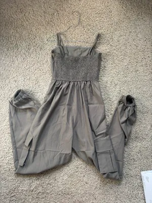 Willow + Root Olive Jumpsuit thumbnail 2
