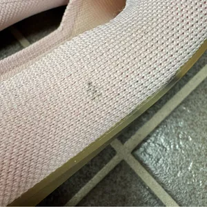 Rothy's The Flat Womens Shoes Round Toe Slip On Knit Ballet Light Pale Pink 9 thumbnail 7