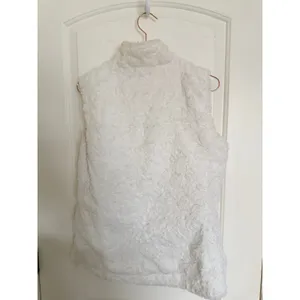 The North‎ Face Puffer Vest Womens M Mossbud Reversible White Insulated Fleece thumbnail 3