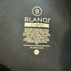Blanqi Everyday Maternity Belly Support Leggings Womens‎ Large Blue Gray Pull On thumbnail 4