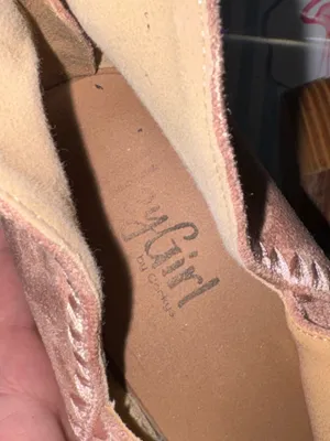 Hey girl pink suede ankle boots thumbnail 6