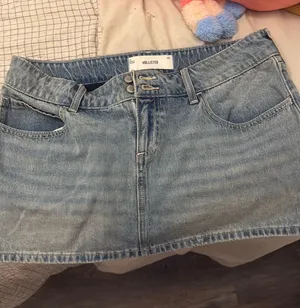 hollister jean skirt thumbnail 1