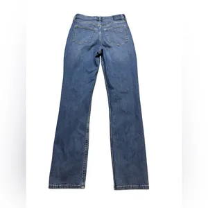 👖 Abercrombie & Fitch Ultra High Rise Slim Straight Jeans Women’s‎ 27/4R 👖 thumbnail 5