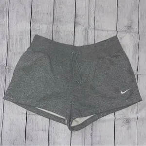 Nike Women's Gray Sweat Shorts thumbnail 2