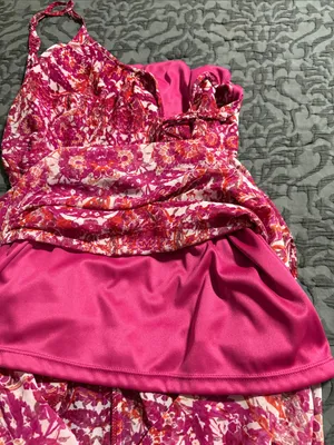 Show Me Your Mumu size small pullover pink summer dress adjustable straps thumbnail 7