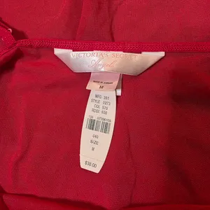 Victoria's Secret Angel's NWT Y2K 2006 Red Sheer Slip thumbnail 5