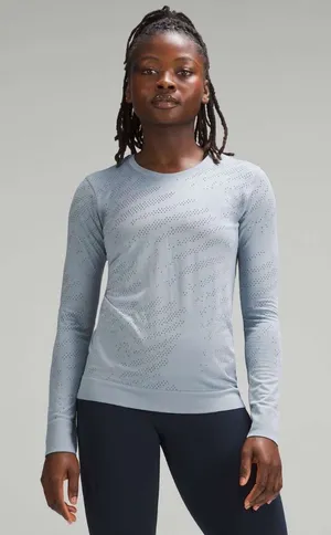 Lululemon swiftly‎ relaxed long sleeve shirt 6 thumbnail 1
