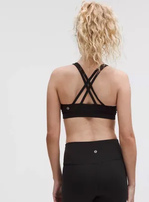 Lululemon LIGHT BLUE Energy Bra thumbnail 2