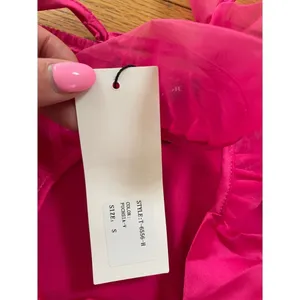 NWT Strut & Bolt fuschia camisole‎ size small thumbnail 3