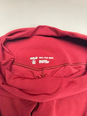 Aerie Play‎ High Waisted Leggings Red Size M Short thumbnail 5
