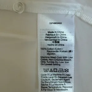 Madewell White Cotton Poplin Button Front Mini Shirtdress NS126 Womens Medium thumbnail 9