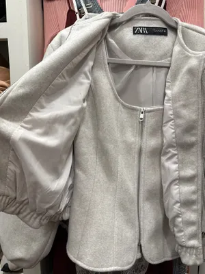 NWT ZARA bomber jacket & top thumbnail 3