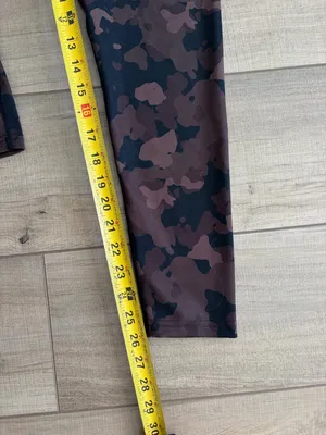Balance Athletica Vitality Ascend Base Camo High Rise 26in Leggings Brown Black thumbnail 7